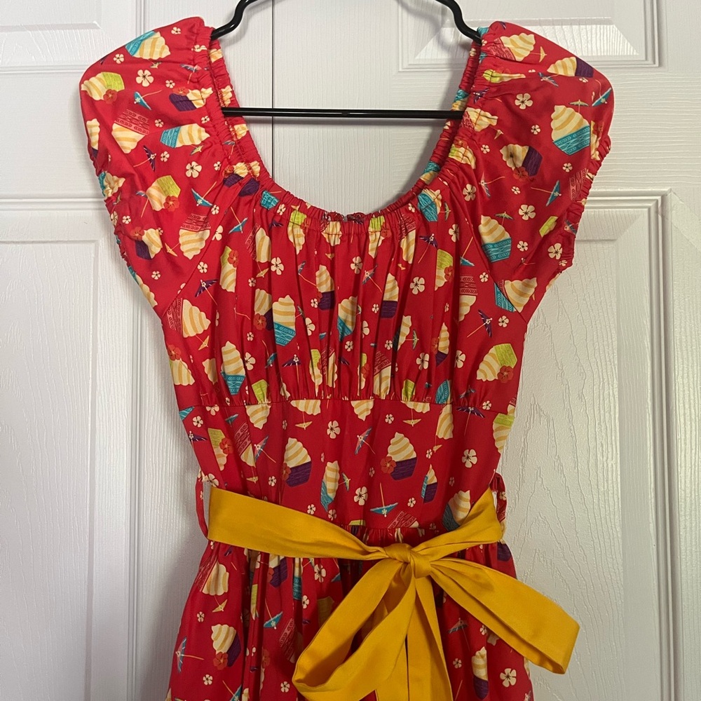 Disney Pineapple Swirl Dole Whip Dress